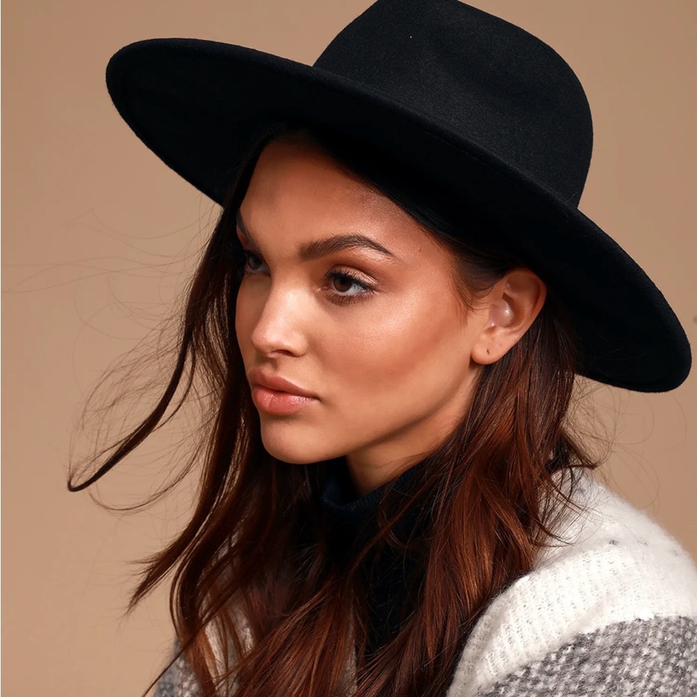 Lulus black fedora (Got a Feeling Fedora)